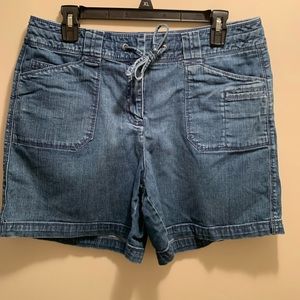 Talbots denim shorts.